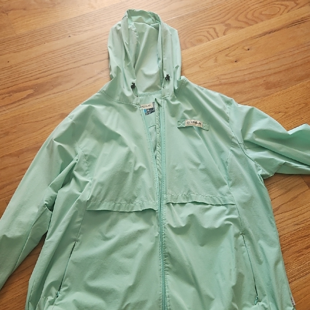 Magellan Outdoors Light Green Utility Jacket